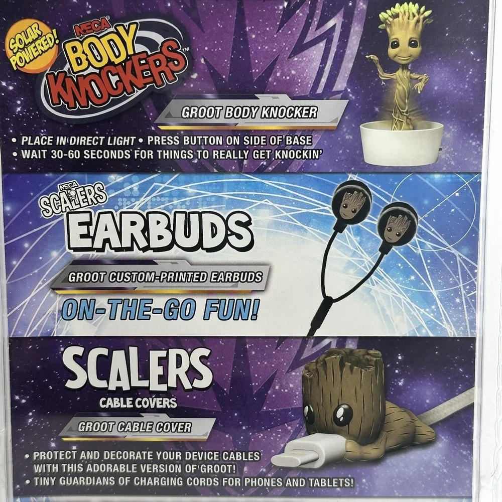 Marvel Guardians of the Galaxy Groot Limited Edition Gift Set NECA New